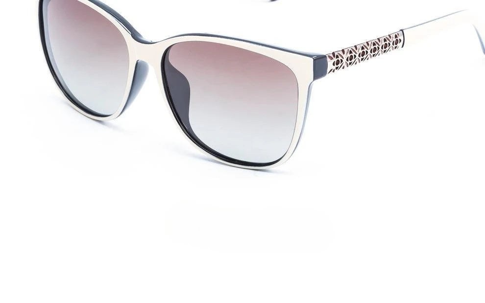 1PC Fashion Frame Polarized Women's Sunglasses Cat's Eye Polarized Sunglasses Sunshade Glasses