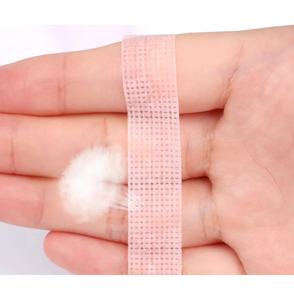 Lashprofessor Fake Eyelash Extension Silicone Gel Tape Lashes Accessories and Tools Cosmetic Supplies Makeup Tool Non-woven Tape