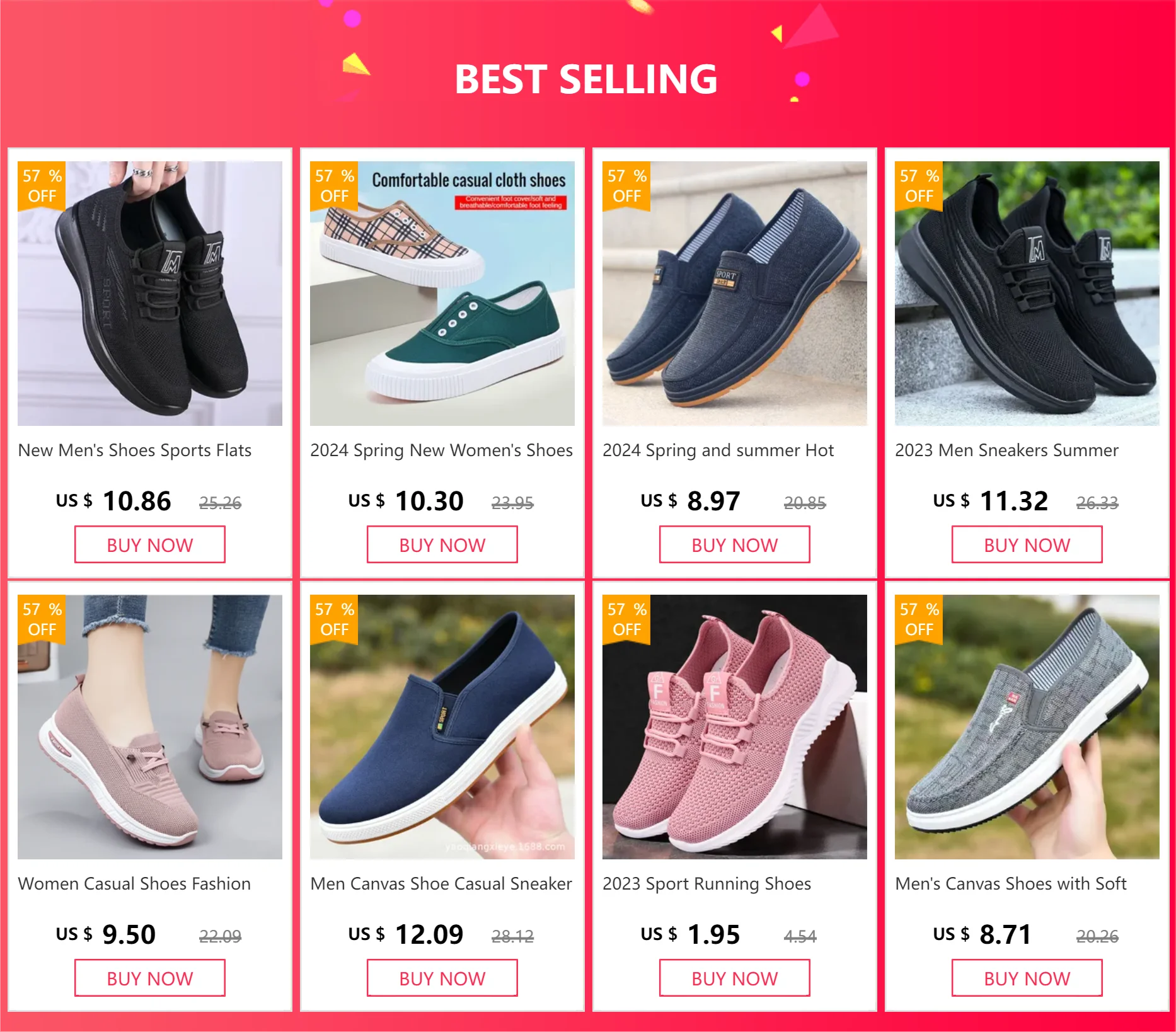 Women's Shoes Summer 2025 Casual Sneakers Breathable Mesh Lightweight Affordable Free Shipping