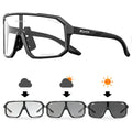 SCVCN New Photochromic Cycling Glasses Motorcycle Bike Riding Outdoor Sport Cycling Sunglasses Men Women Hiking UV400 Goggles