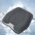 Honeycomb Design Gel Cushion Breathable, Soft and Easy to Clean Provides Comfortable Support Elastic Gel Car Seat Cushion
