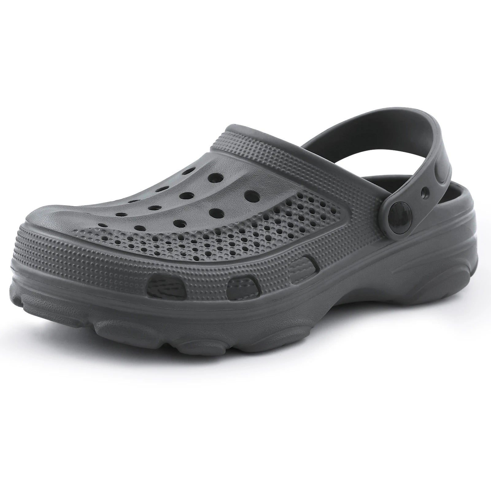 Smile Pop Casual Men Clogs Slippers Band Summer Slippers Outdoor Non-slip Beach Cozy Men Shoes Soft EVA Home Breathable Slippers