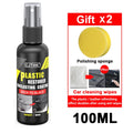 Car Plastic Restorer Back To Black Gloss Plastic Renovator Longlasting Coating Leather Restore Auto Polish Cleaning Products