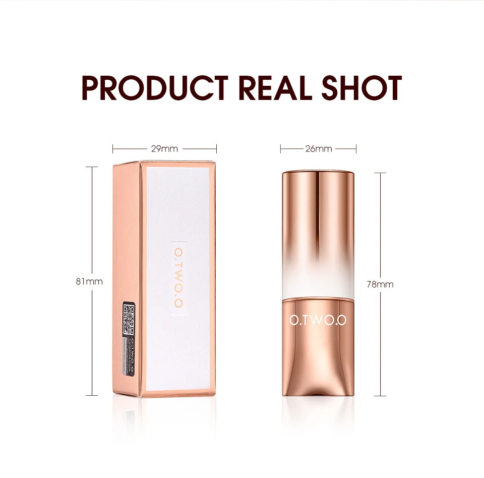 O.TWO.O Contour Stick Cream Long-wear Lightweight Brighten Stick Easy to Sculpt Face Concealer Bronzer Contouring Makeup Pen