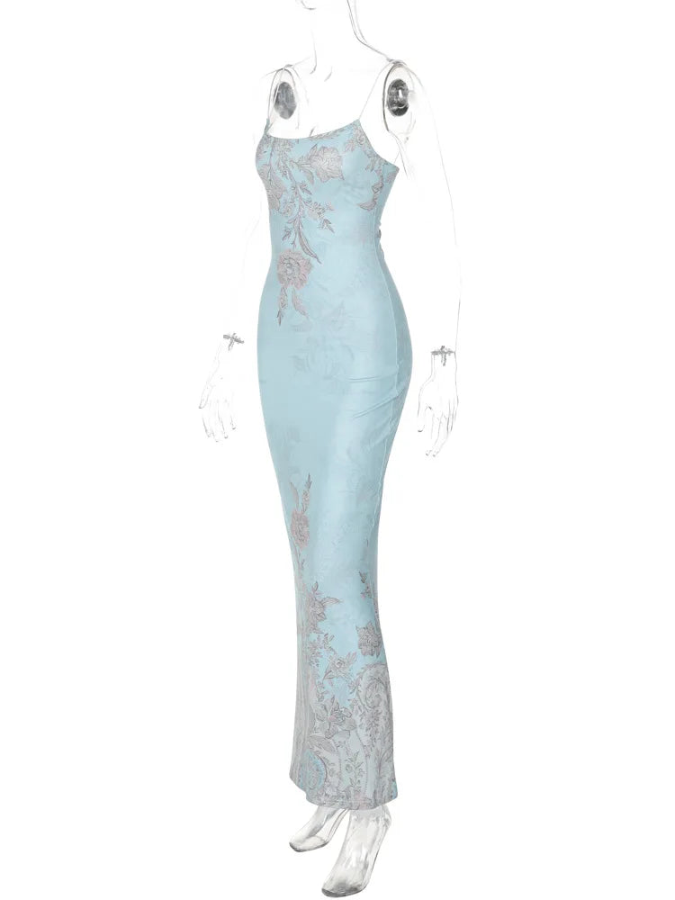 2026 Summer New Dresses For Woman Suspender Sexy Printed Dress Solid Color Backless Bodycon vestidos Package Hip Sleeveless Slim