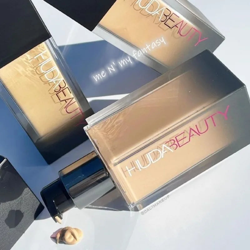 Huda Beauty Flawless Liquid Foundation Matte Concealer Long-lasting Moisturizing Nourishing Facial Makeup Breathable Cosmetics