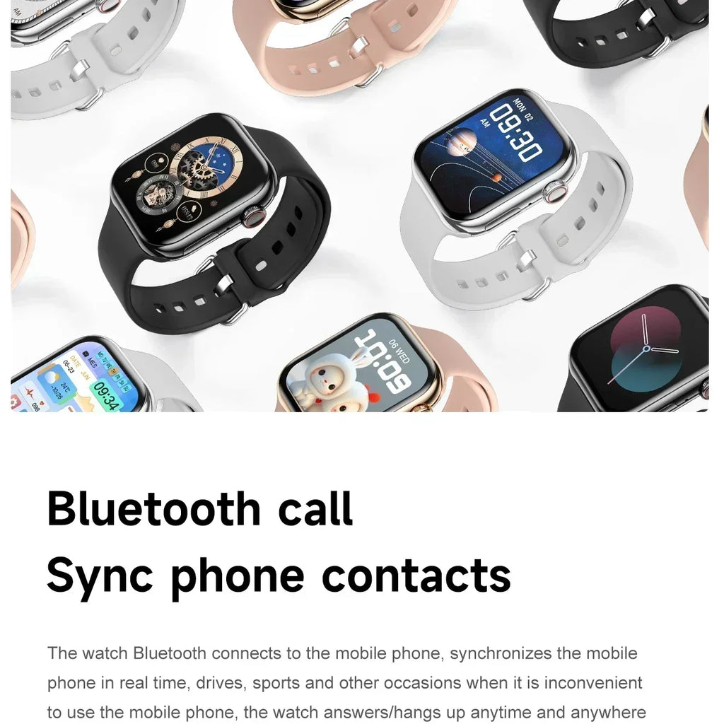 New GPS Smart Watch Series 10 For Apple Watch 10 Memory Music Video Bluetooth Call Waterproof NFC Smartwatch For Android IOS