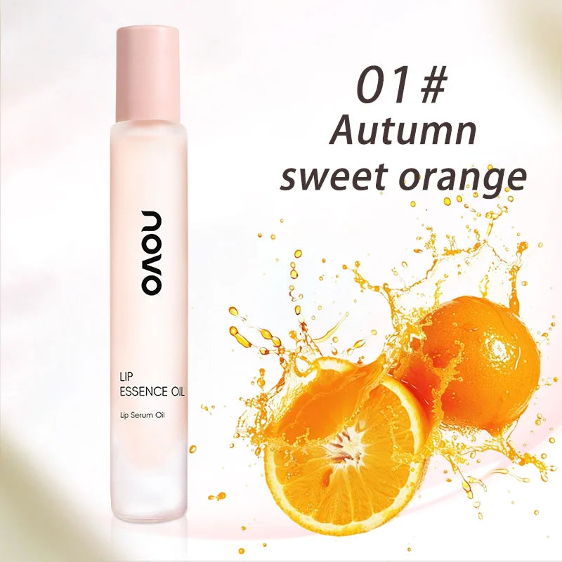 Squalane Hydrating Lip Serum & Lip Oil,Long-Lasting Moisture,Non-Greasy,Vitamin E, Nourishing Lip Care For Dry Cracked Lip Tones