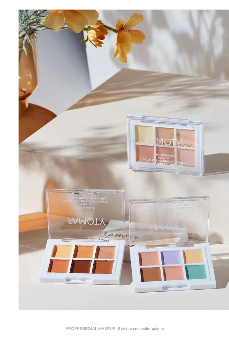 Nine-tone Concealer Spotty Acne Print Dark Eye Circles Tear Gap Brightening Skin Tone Lasts Forever