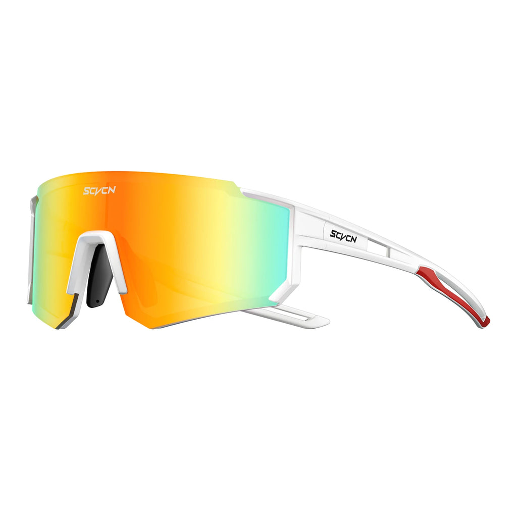 SCVCN Fashion Sunglasses for Men Women Sports Glasses Hiking Eyewear Outdoor Cycling  MTB Bike Mountain UV400 Skiing Goggles