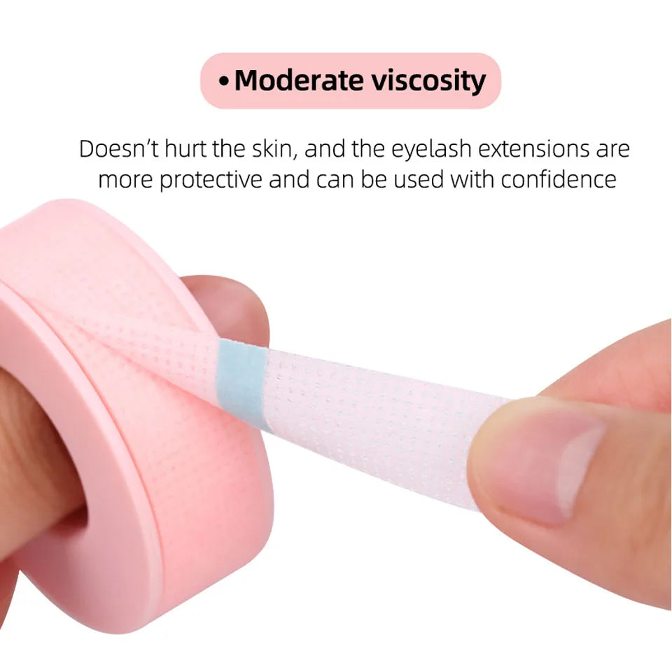 Lashprofessor Fake Eyelash Extension Silicone Gel Tape Lashes Accessories and Tools Cosmetic Supplies Makeup Tool Non-woven Tape