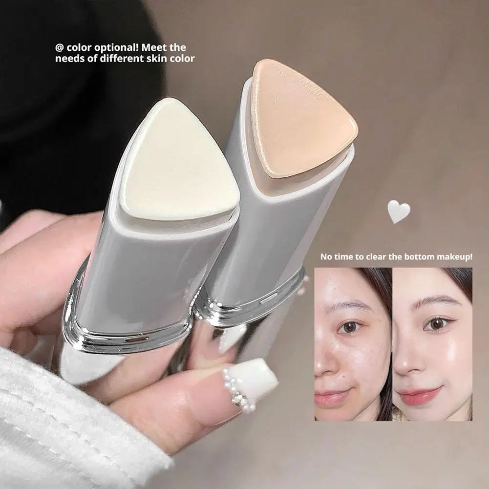 Dual-ended Foundation Stick Natural Matte Ivory White Natural Color Foundation Stick Even Out Skin Tone Provides Spot Foundation