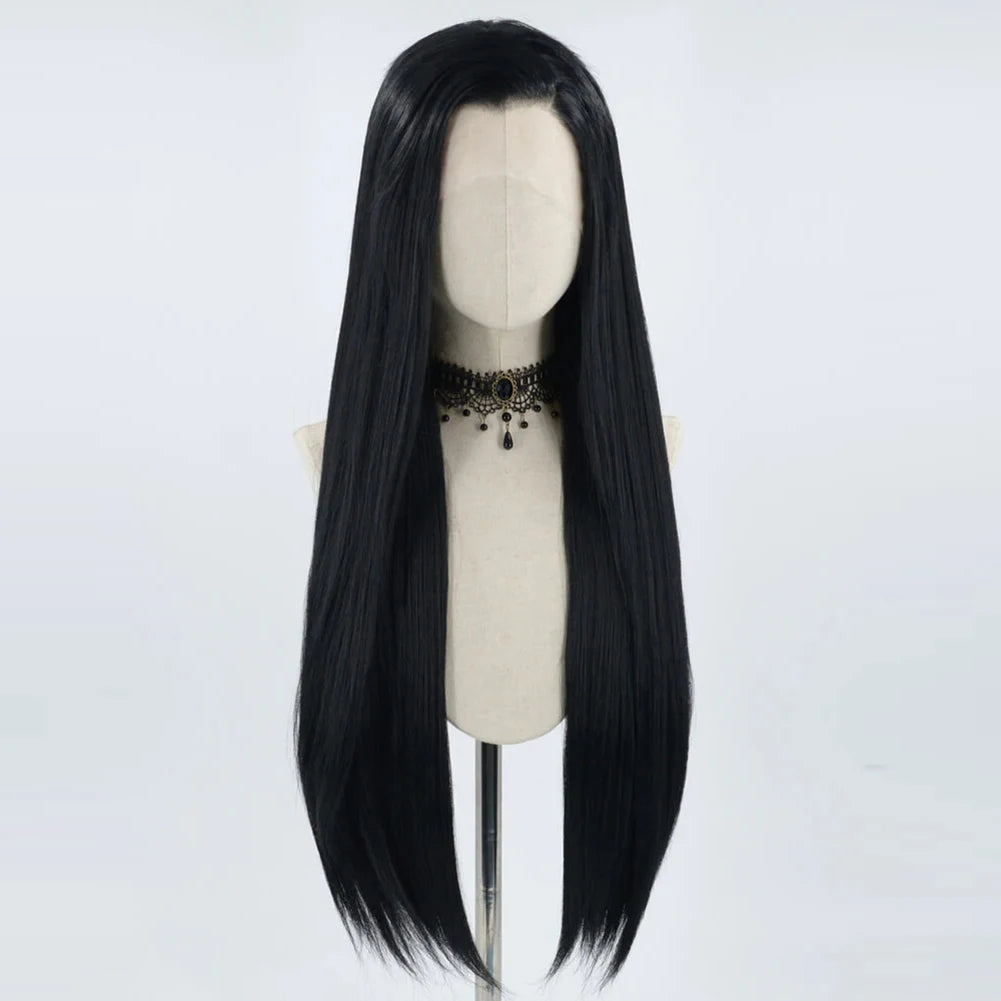 Charisma Synthetic Lace Front Wig Long Silky Straight Hair Heat Resistant Hair Synthetic Wigs For Women Ginger Blonde Wig