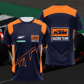 2026 KTM Team T-shirts, Men's and Women's, Breathable and Quick-Drying, Motorcycle Off-Road Apparel, Summer Casual Tops