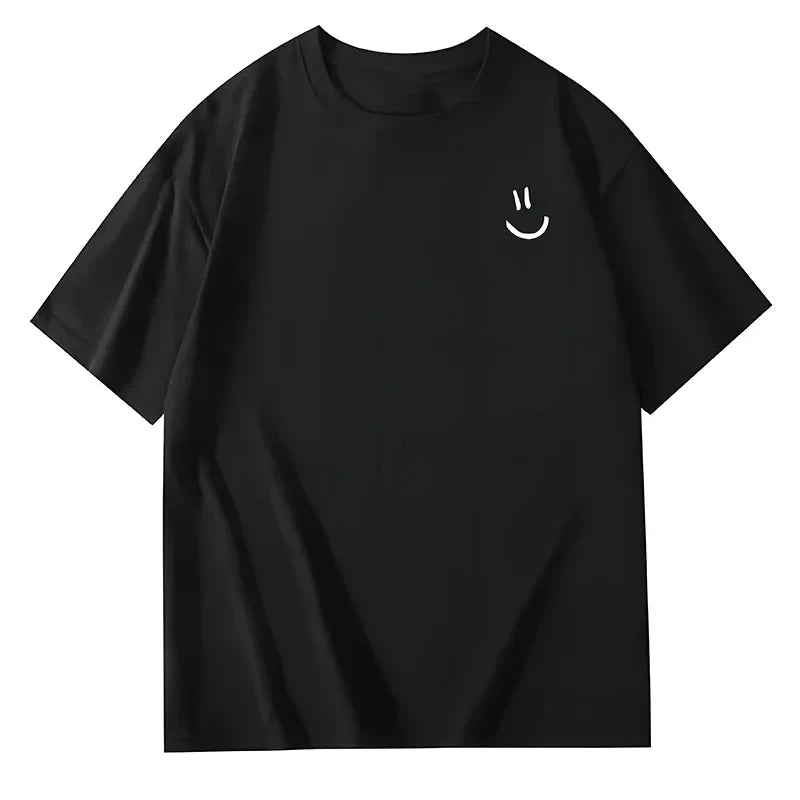 Calvin Women's Leisure Fashion Short Sleeve Tees Comfortable Streetwear Minimalist Design Fit Harajuku Sleeve Aesthetic Clothes