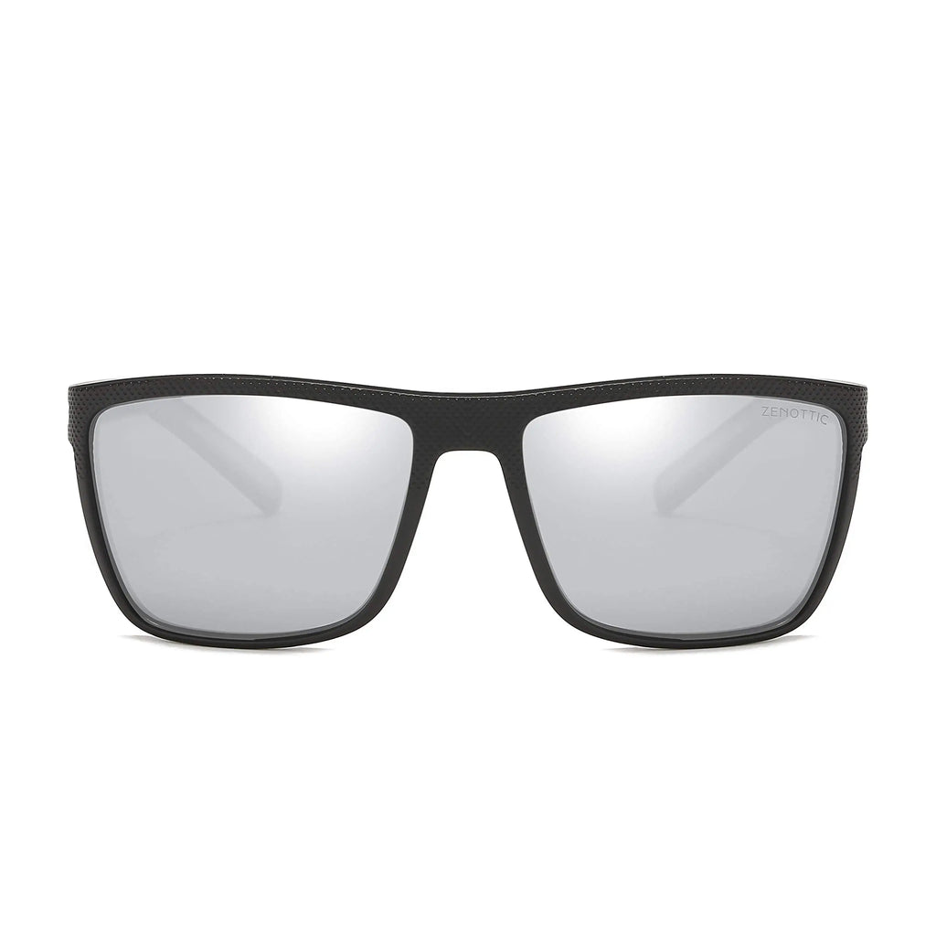 ZENOTTIC Fashion Polarized Sunglasses Shade for Women Men Lightweight TR90 Frame UV400 Protection Square Sun Glasses