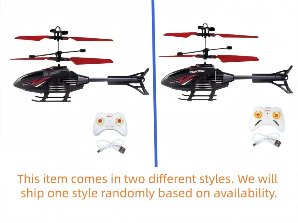 Induction helicopter toy room charged remote control small aircraft training coordination gifts for boys and girls