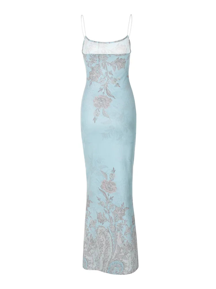 2026 Summer New Dresses For Woman Suspender Sexy Printed Dress Solid Color Backless Bodycon vestidos Package Hip Sleeveless Slim