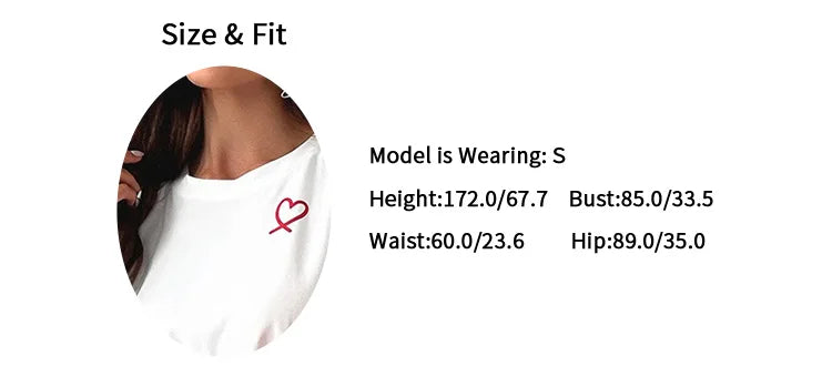 Heart & Letter Printed Womens Pajama Pj Set Soft Short Sleeve Tops & Elastic Waist Pants Pyjama Pijama Femme Casual Home Clothes