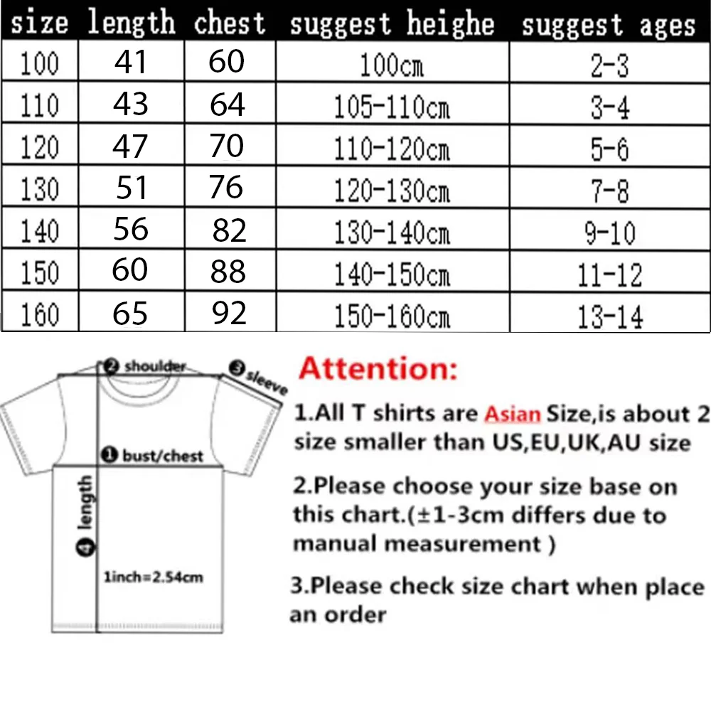 Potdemiel Summer New Pikachu Print Children's Pure Cotton T-Shirt, Boys and Girls, Comfortable and Breathable Children's T-Shirt