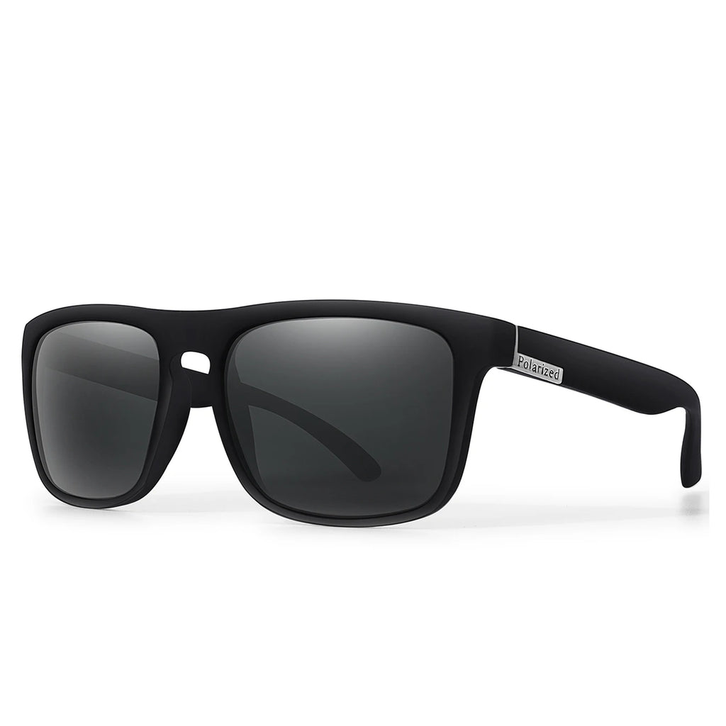 Retro Style Square Frame Polarized Cycling Sunglasses Men Night Vision Car Driving Sunglass Dirt Bike Motorcycle Glasses UV400