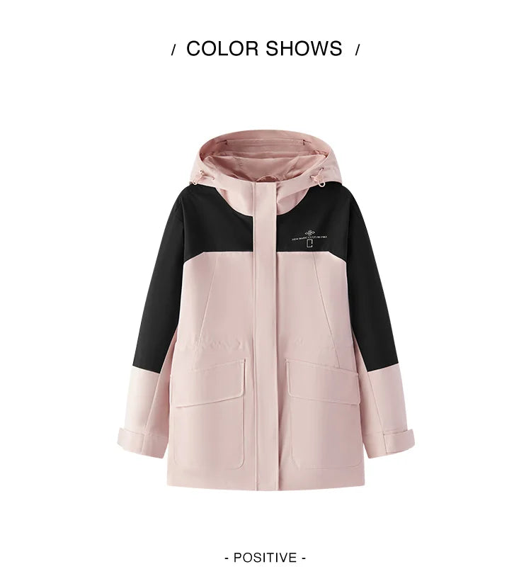 Semir Protective Outerwear Women 2025 New Spring Three-Proof Spring Outfit Warm Fashionable Jacket