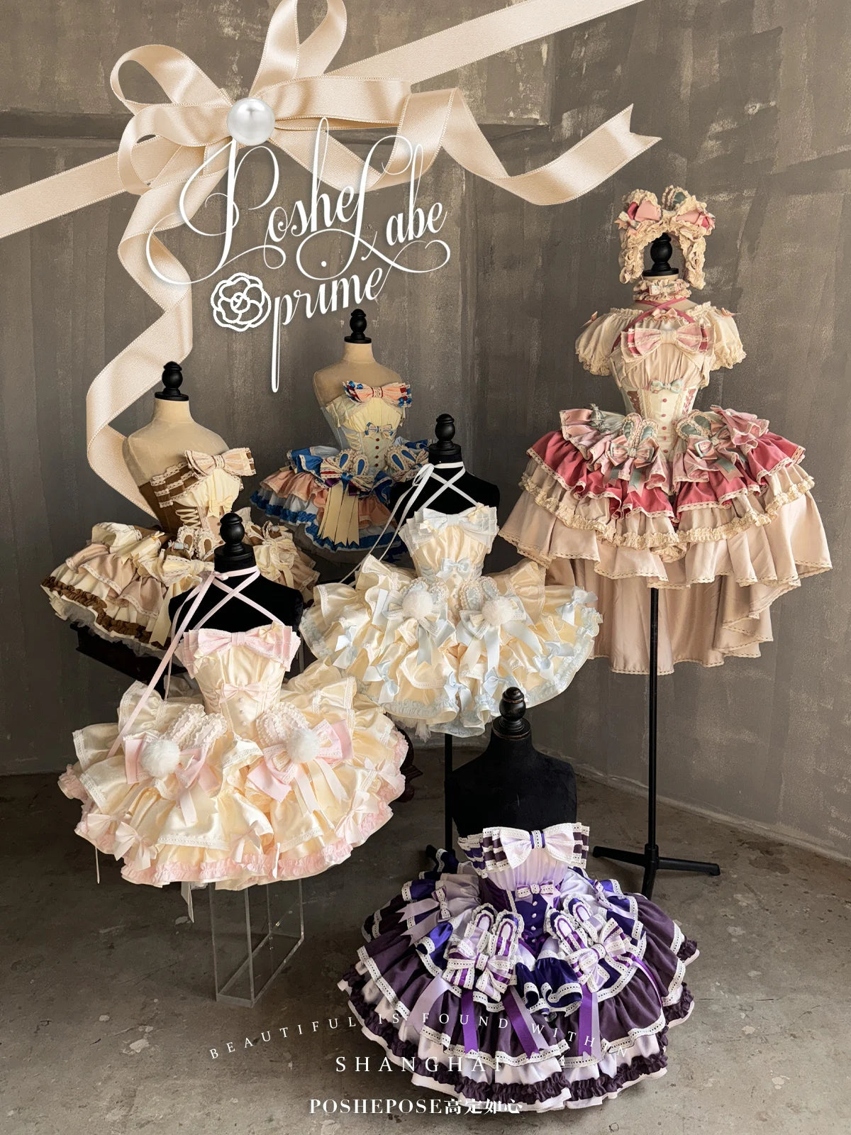 New Girls Birthday Lolita Dress 2026 Spring and Summer Women's Tube Top Satin Bowknot Slim Pettiskirt Short Mini Party Dress