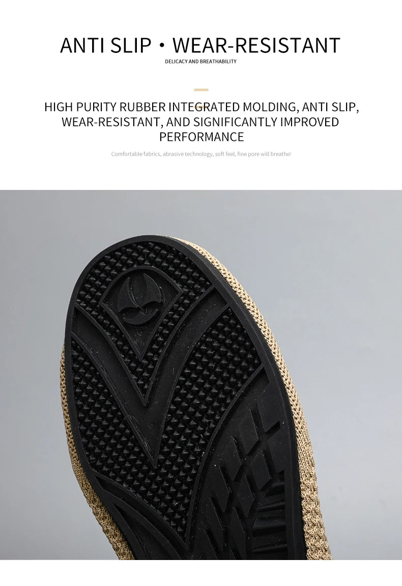 YRZL Men's Shoes Breathable Casual Driving Shoes Indoor Outdoor Men Shoes Loafers Lightweight Comfortable Soft Sole Walking Shoe