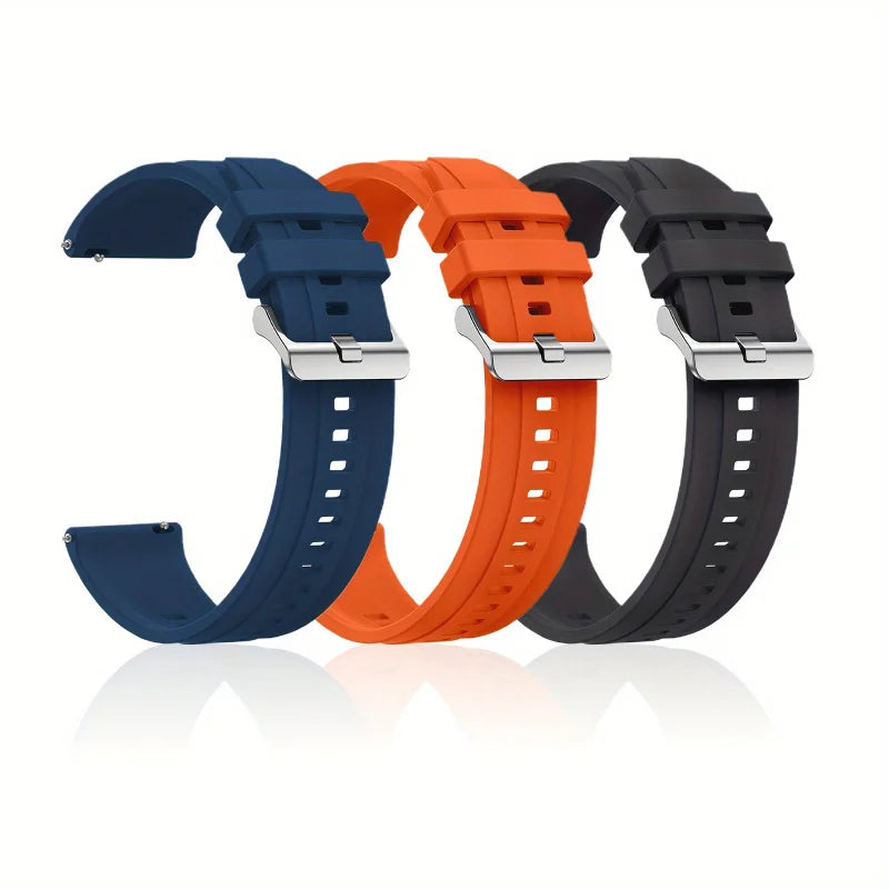 18/22mm Quick-Release Strap for Huawei Watch GT4, Soft Expandable Multi-Color, Minimalist Durable Smartwatch Accessory