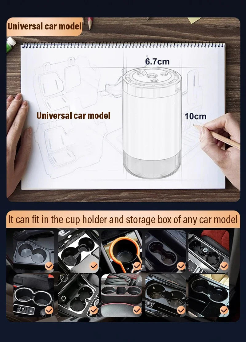 5 Modes Car Mounted Perfume Aromatherapy Automatic Spray Odor Removal Aluminum Alloy Colorful Atmosphere Light Star Ceiling