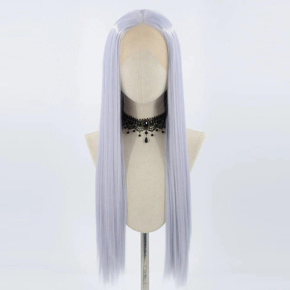 Charisma Synthetic Lace Front Wig Long Silky Straight Hair Heat Resistant Hair Synthetic Wigs For Women Ginger Blonde Wig