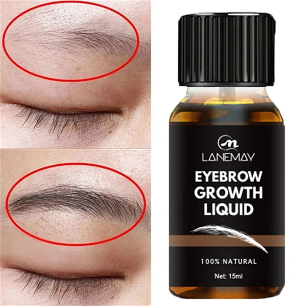 Eyebrow Eyelash Growth Serum Fast Growing Prevent Hair Loss Damaged Treatment Thick Dense Eyes Makeup Care Products
