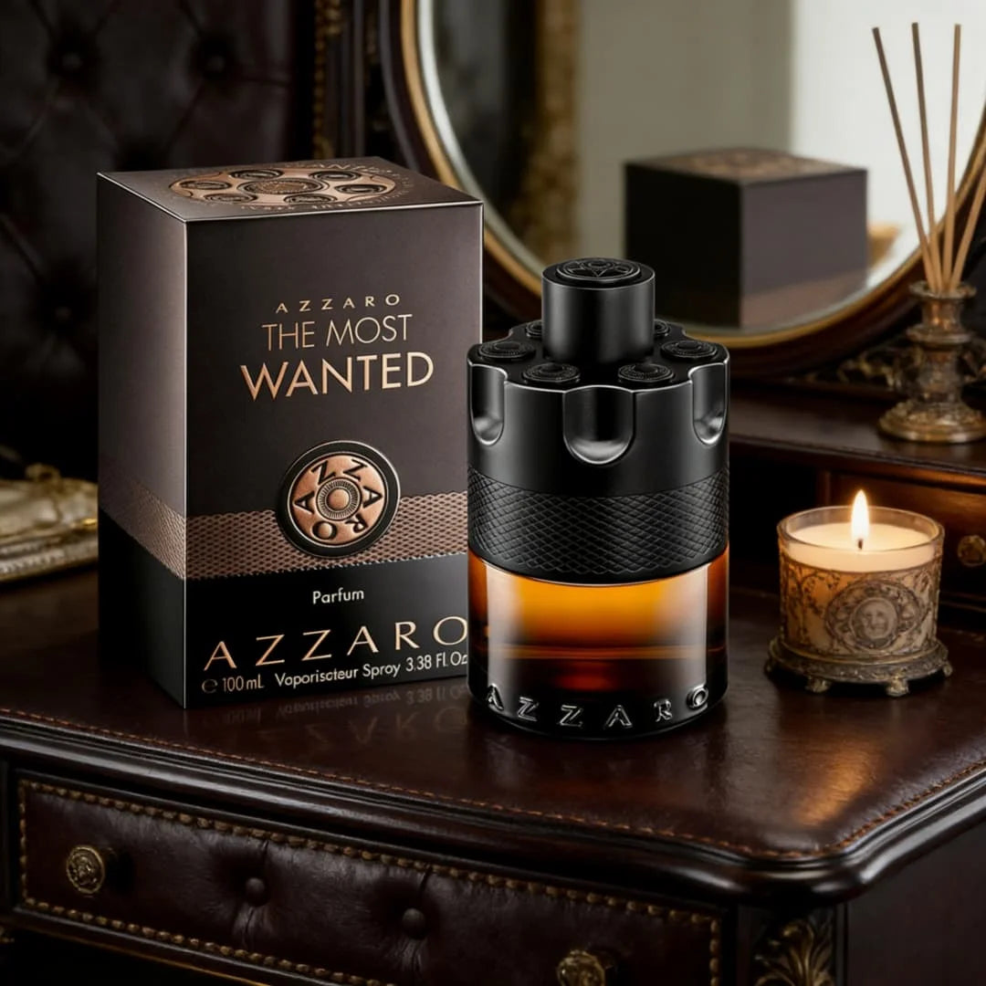 Azzaro The Most Wanted perfume 3.4 oz. 100 ml, extremely wooden and spicy, showing the charm of top men