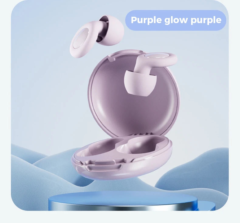 Quiet Ear Plugs for Sleeping Noise Reduction Super Soft Reusable Hearing Protection Anti noise earplugs for Concerts Travel Work