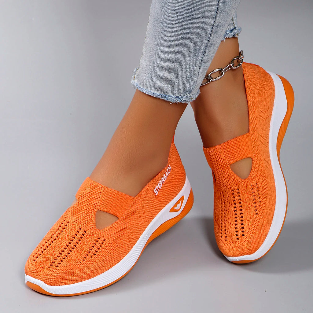 Women's summer breathable mesh flat shoes women's shoes casual sneakers shoes, clearance free shipping