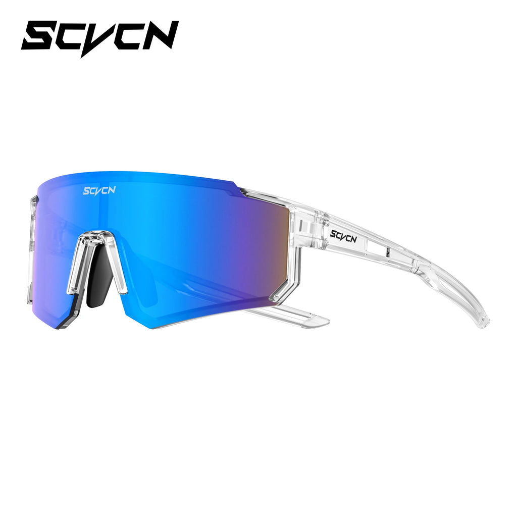 SCVCN Fashion Sunglasses for Men Women Sports Glasses Hiking Eyewear Outdoor Cycling  MTB Bike Mountain UV400 Skiing Goggles