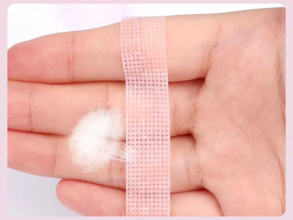 Lashprofessor Fake Eyelash Extension Silicone Gel Tape Lashes Accessories and Tools Cosmetic Supplies Makeup Tool Non-woven Tape