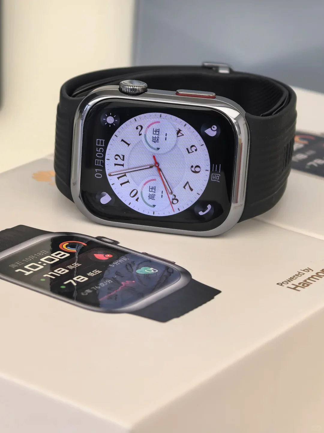 HUAWEI Watch D2 1.82‘’ AMOLED Display ECG Comprehensive Sleep Monitoring Family Health Care Bluetooth Talk NFC Airbag Strap
