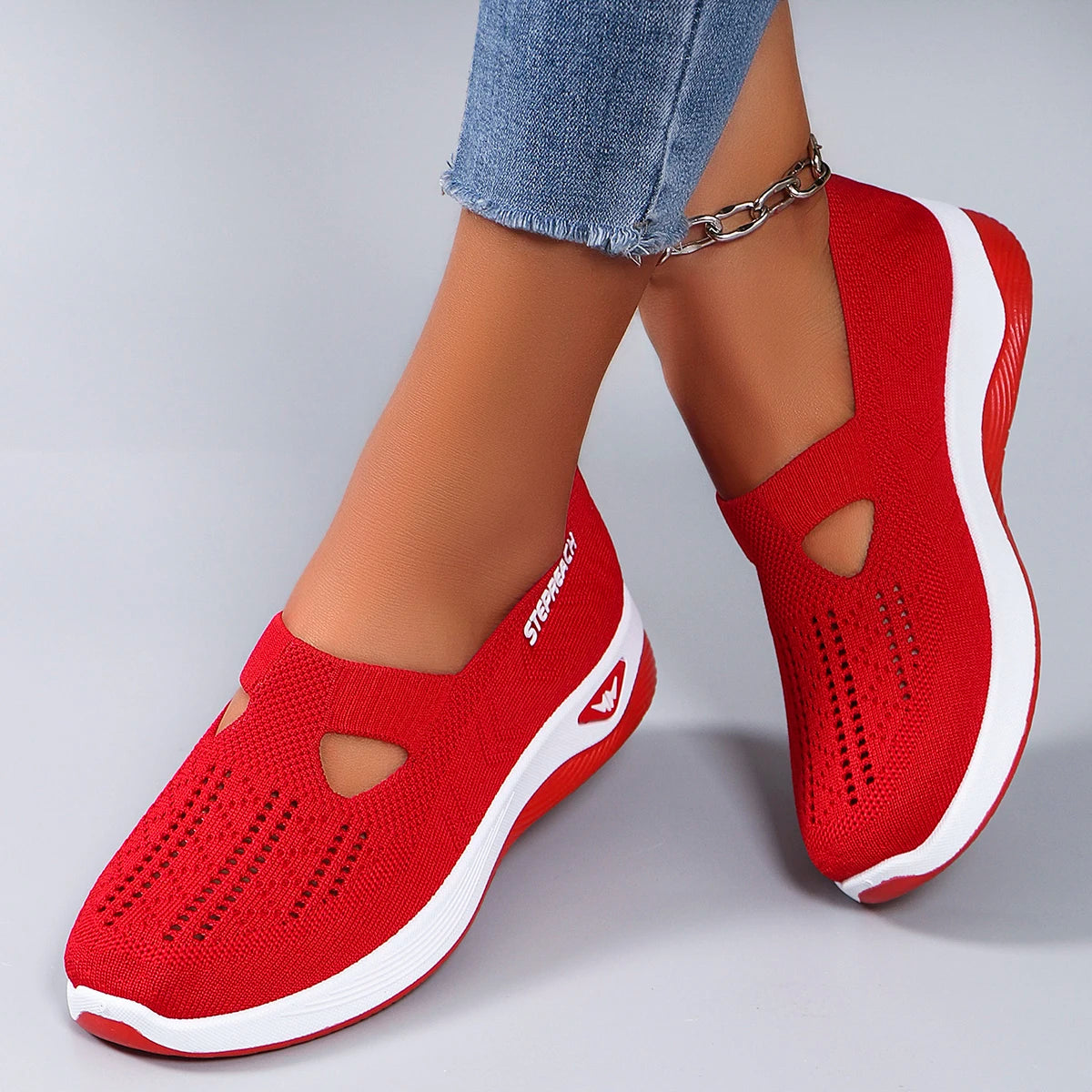 Women's summer breathable mesh flat shoes women's shoes casual sneakers shoes, clearance free shipping