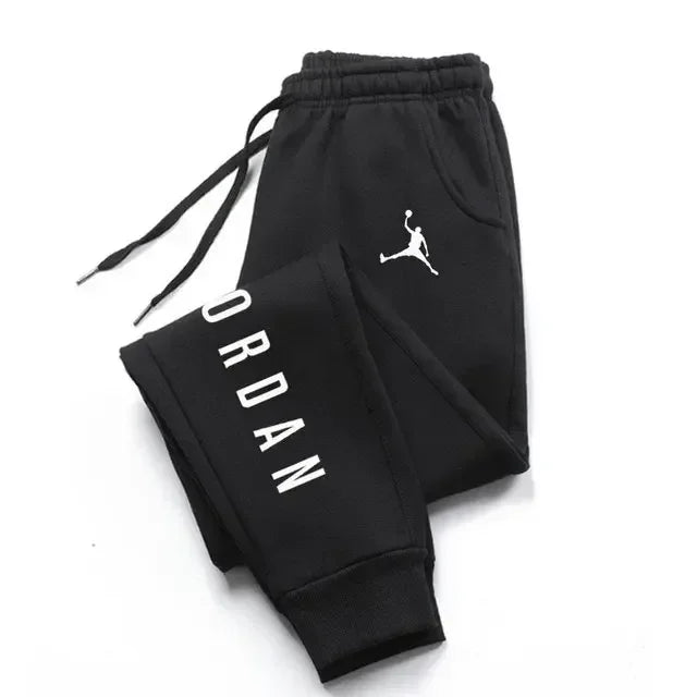 New style printed sport pants suitable for both men and women, luxurious long-distance running pants, casual fitness pants