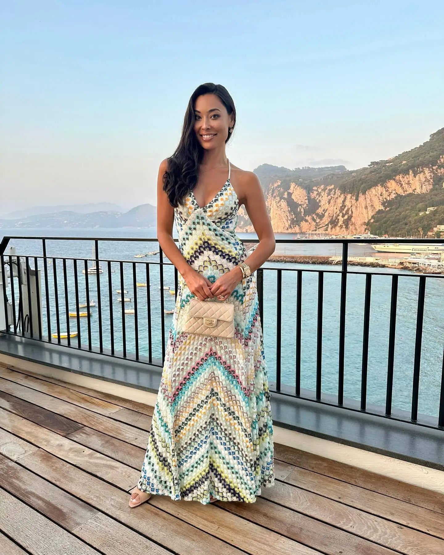 2026 New Style Dress Patchwork Long Gown Sexy Strap Dress Handmade Crochet Chic Woman 2025 Summer Dress Robe Vestido Women
