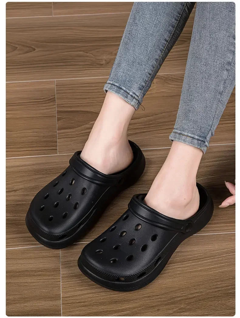 Summer Men Clogs Sandals Men's and Women's Leisure Slippers Beach Slides Home Garden Shoes Outdoor Sandals Plus Size 46 47 48