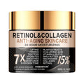 HISENRAIN Retinol Collagen Face Cream - Anti-Aging Intense Moisturizer, Reduce Wrinkles Fine Lines & Firm Skin.