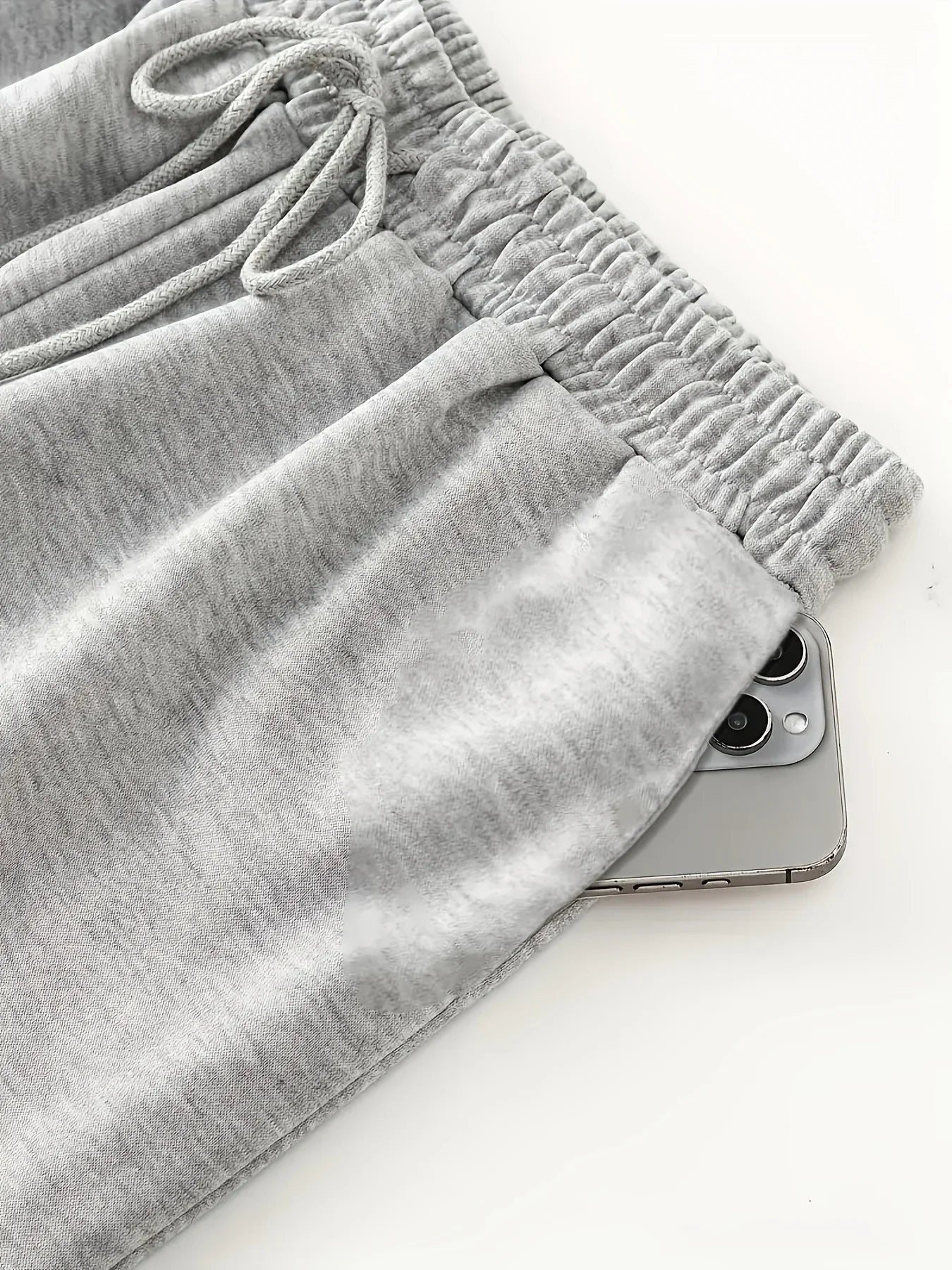 Women Jogger Cotton Pants Casual Drawstring Loose Unisex Wide Leg Straight Pants Sweatpants Spring Autumn Baggy Gym Track Pants