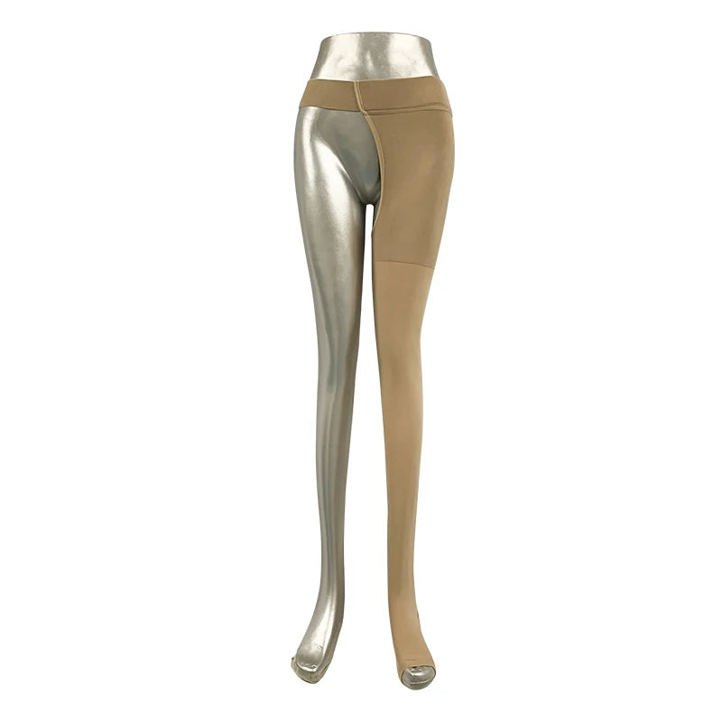 Legbeauty 20-30mmHg Medical Thigh High Compression Stockings Unisex Open Toe Varicose Veins Sock Single Leg Lymphedema Pantyhose