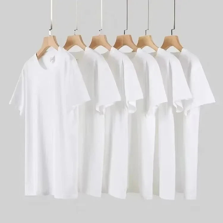 2025 Latest Original Pattern Printed Cotton T-shirt Men's Summer Casual Top Short Sleeve Classic Fashion Crew-neck T-shirt