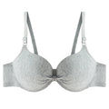 Push Up Bra Sexy Women's for Gathering Small Breasts Deep V Underwire Solid Bras Backless Intimate Underwear Padded Bra
