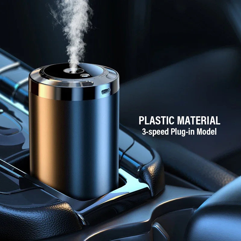 5 Modes Car Mounted Perfume Aromatherapy Automatic Spray Odor Removal Aluminum Alloy Colorful Atmosphere Light Star Ceiling