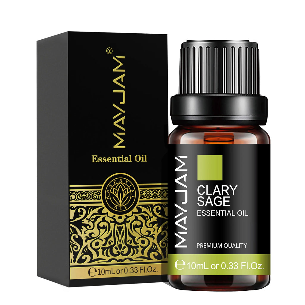 MAYJAM 10ML Essential Oil Lavender Jasmine Eucalyptus Vanilla Sandalwood Bergamot Rosemary Citronella Cinnamon Fragrance Oil