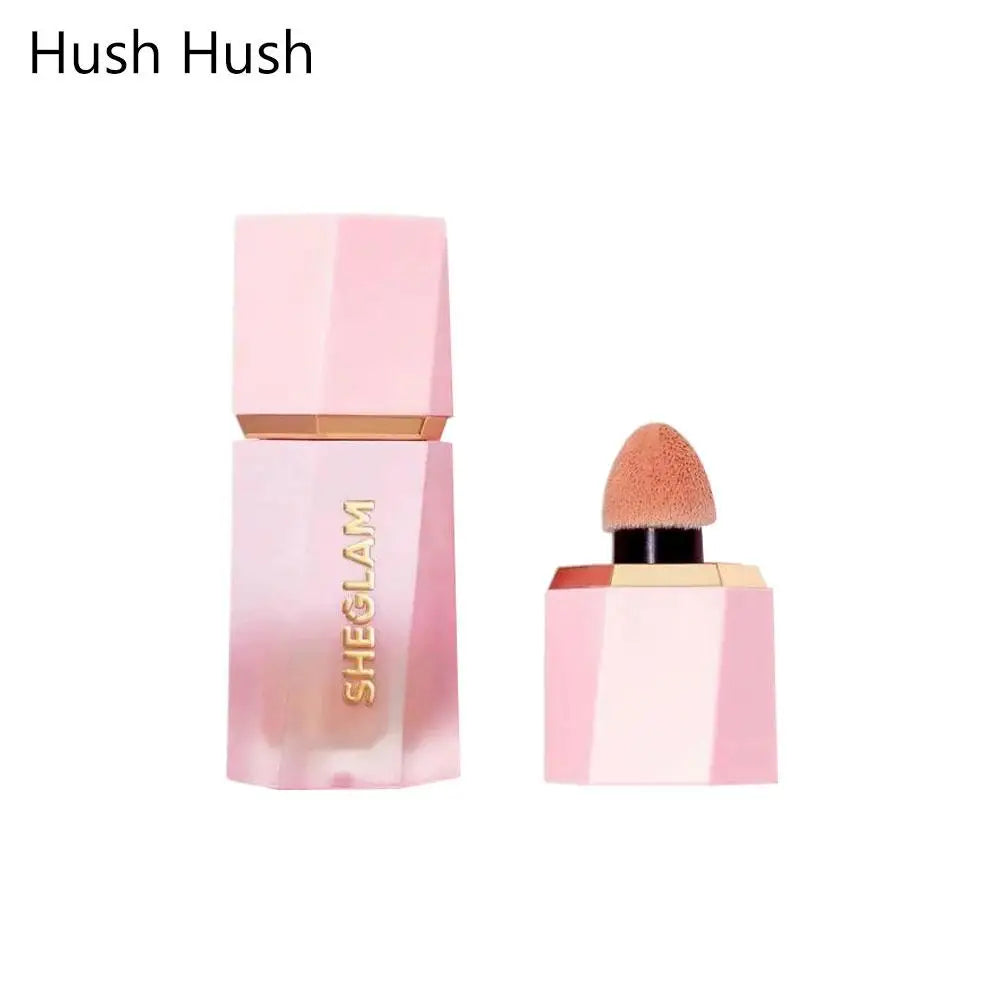 SHEGLAM Matte Liquid Blush Long-Lasting Korean Multi-Purpose Natural Blusher Waterproof Facial Nourishing Makeup Tool